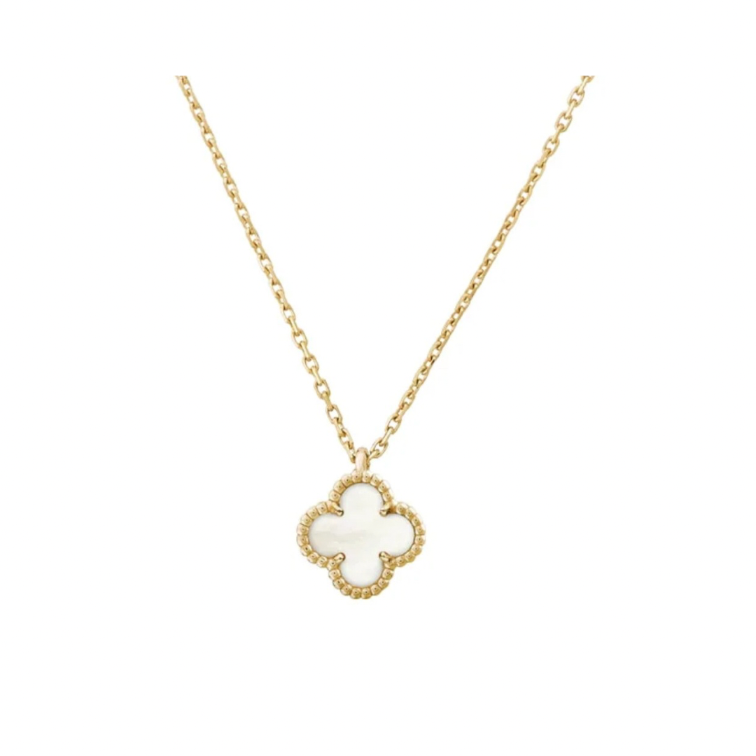 White Clover Necklace