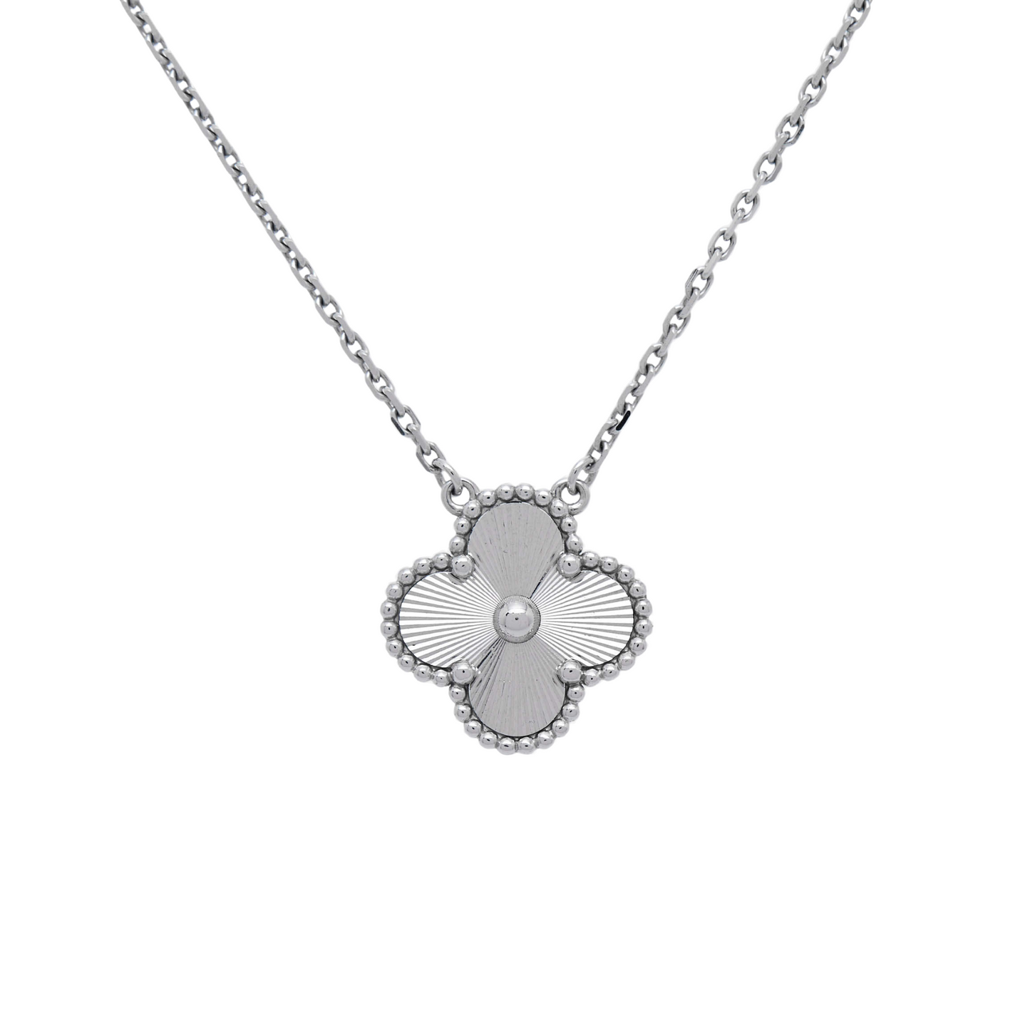 Clover Necklace - Silver