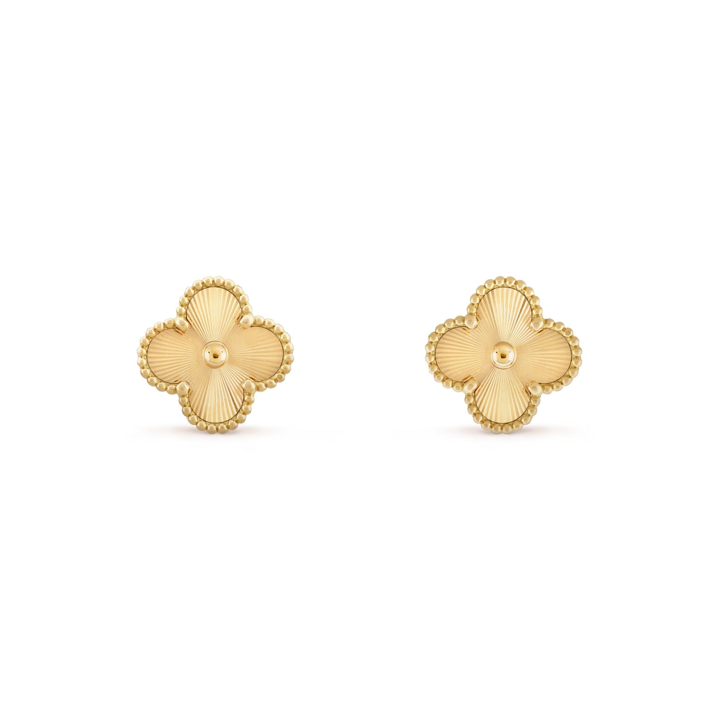 Clover Earrings - Gold
