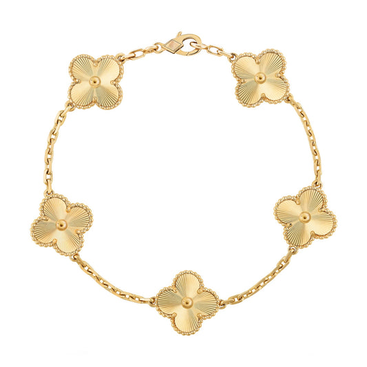 Clover Bracelet - Gold