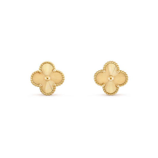 Clover Earrings - Gold